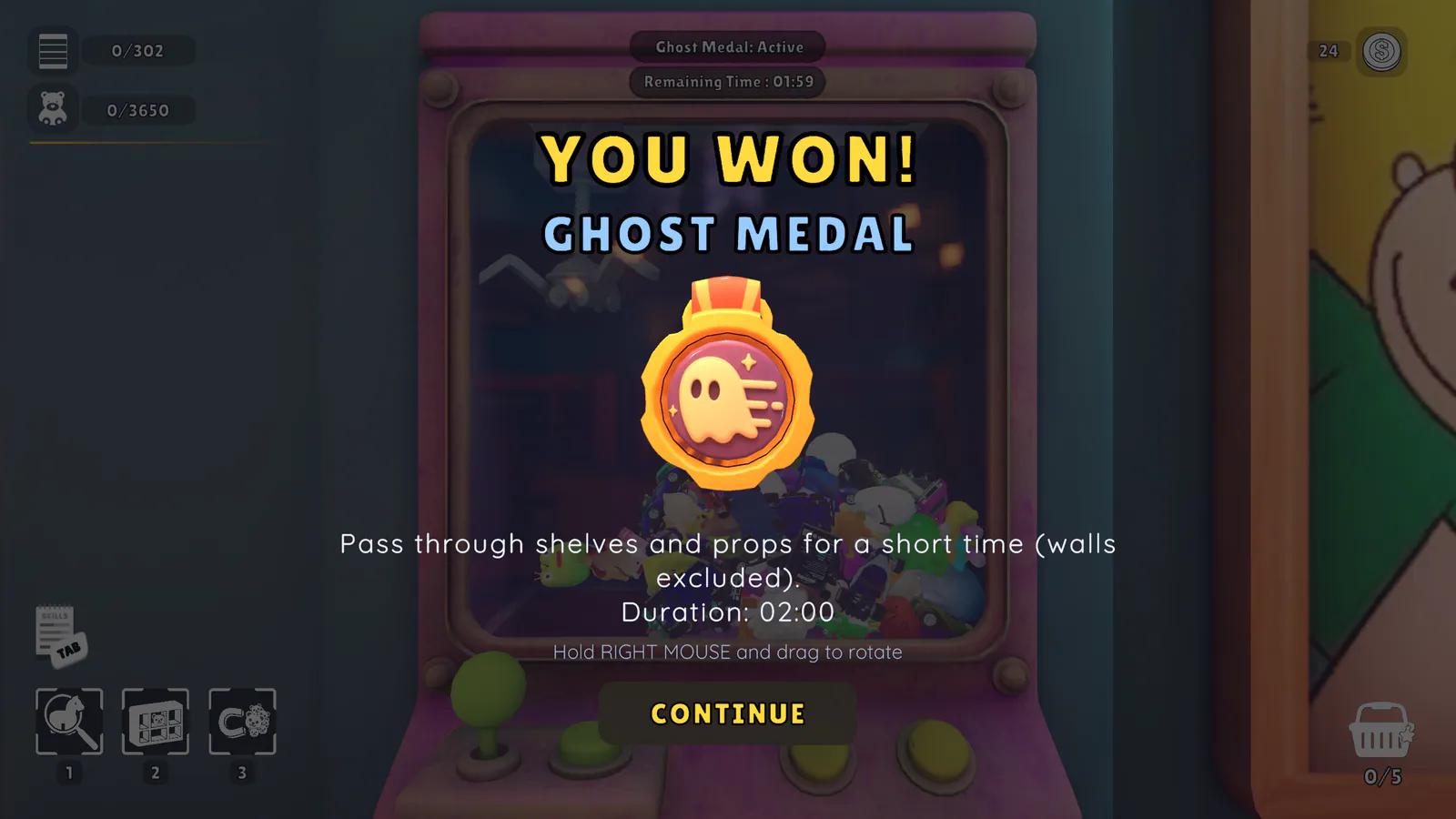 Toys Co. — Medals and runs